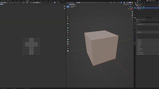 Blender 3 - Cube UV Unwrap смотреть онлайн