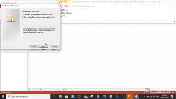 Client Server - Linking SQL Server Management Studio to Microsoft Access