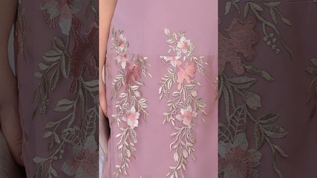 Видео обзор нарядного платья NINELE 7281. Нарядная одежда больших размеров. смотреть онлайн