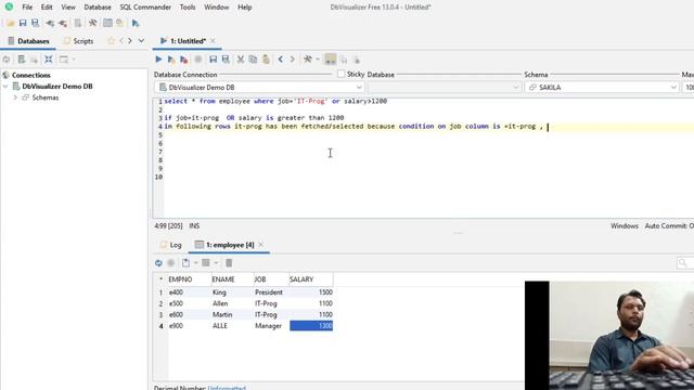 SQL Logical Operators AND OR IN|DB2 смотреть онлайн