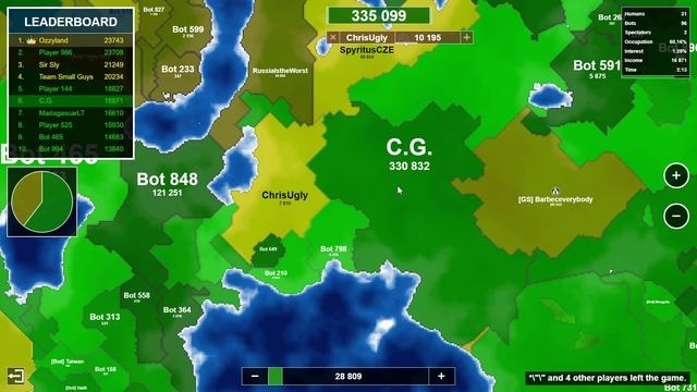 Island Map Winning Strategy! Territory Games io - Territorial IO смотреть онлайн