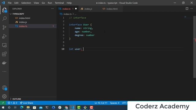 [ TypeScript Arabic Tutorial ] #10 - Interface смотреть онлайн