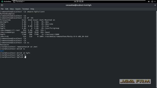 How to share folder of Windows host to Rocky Linux 8 Guest OS on Vmware Workstation 16.2 смотреть онлайн