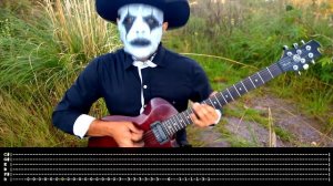 【SLIPKNOT】[ Duality ] cover by Masuka | LESSON | GUITAR TAB