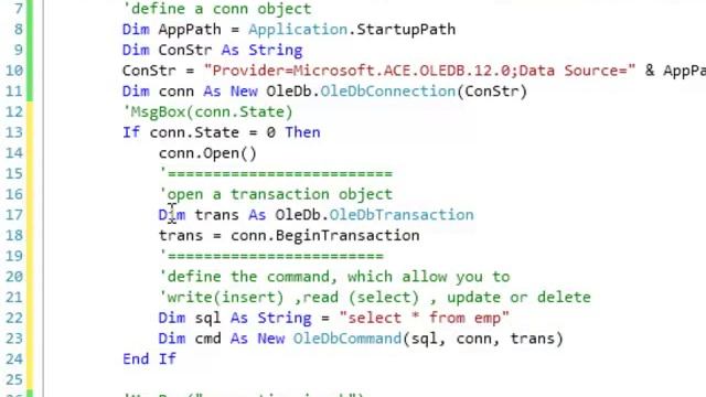 VB2010 Access2007 Lesson014 смотреть онлайн