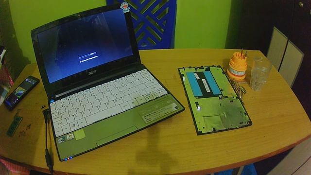 Bongkar Laptop Acer D255, Ganti RAM