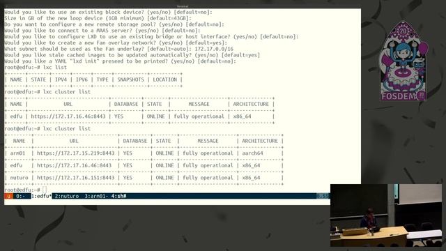 Running full Linux systems in containers, at scale A look at LXD and its clustering capabilities смотреть онлайн