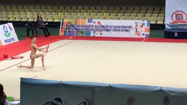 Кубок Москвы Трубникова Дарья 2003 булавы