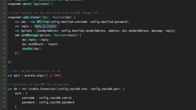 SMSified + Node.js + CouchDB = A Knockout! смотреть онлайн