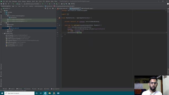 Android View Binding | Kotlin & Java | Explained with DEMO In HINDI | Chintak Patel смотреть онлайн