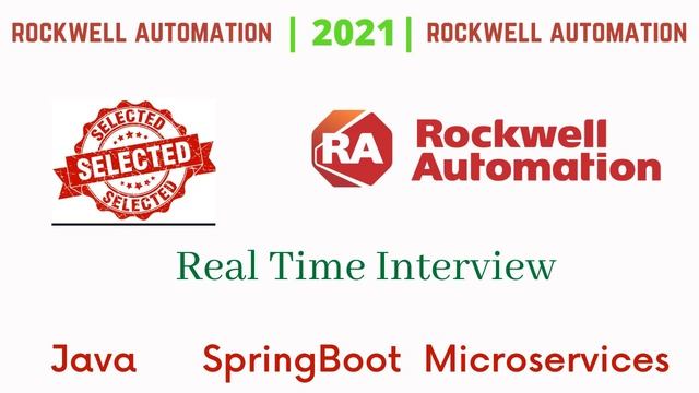 Rockwell Automation - New Real-Time Interview| Java Spring Boot Microservices | Insights and Tips смотреть онлайн