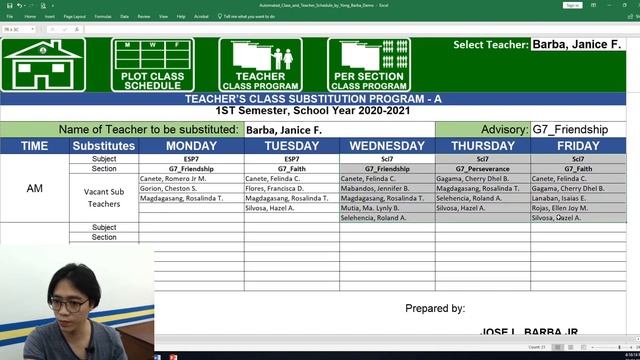 Automated Class and Teacher Scheduler / Timetable for Schools смотреть онлайн