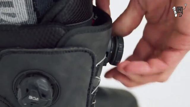 How To Put On Snowboard Boots with BOA FIT SYSTEM смотреть онлайн