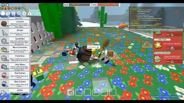 Trying to DEFEAT A LEVEL 5 Snow Bear IN BEE SWARM SIMULATOR смотреть онлайн