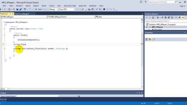 Tutorial 11: MP3 Player and MP4 Player in Winform C# смотреть онлайн