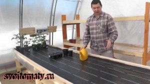Эффективный полив рассады с помощью капиллярных матов