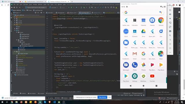 Flutter day 20 (Firebase Notification) смотреть онлайн