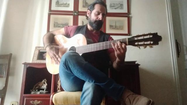 Composición para el concurso de guitarra libre organizado por la casa de guitarras Alhambra. смотреть онлайн
