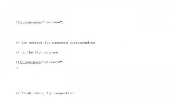 PHP | ftp get option Function