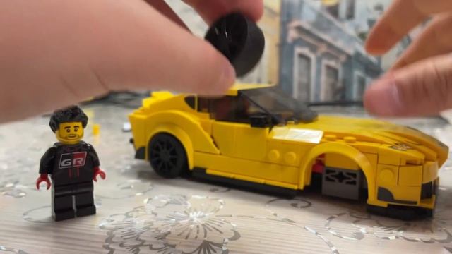 Lego Speed Champions: toyota supra GR/76901 смотреть онлайн