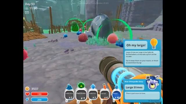 Slime Rancher | LUCKY SLIME ENCOUNTER | (9) смотреть онлайн