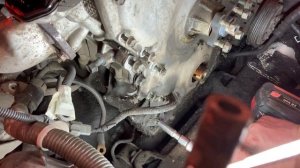 Замена цепи ГРМ Suzuki Grand Vitara FT ч.11. Снимаем (откручиваем) переднюю крышку мотора.