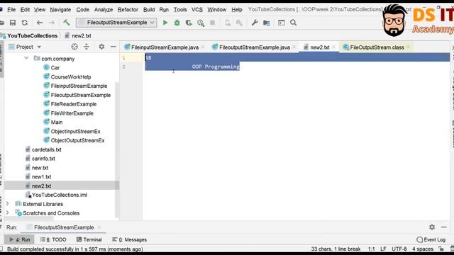 FileOutputStream and FileInputStream in Java Explained in Sinhala смотреть онлайн