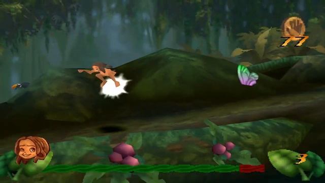 Disney's Tarzan: Action Game 100% Walkthrough - part 1 - Welcome To The Jungle смотреть онлайн