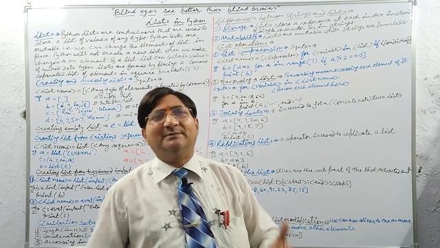 Lists in Python Part-1 | Class 11th & 12th | CBSE | BCA | MCA | B.Tech | B.Sc (HINDI EXPLANATION) смотреть онлайн