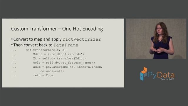 Julie Michelman - Pandas, Pipelines, and Custom Transformers смотреть онлайн