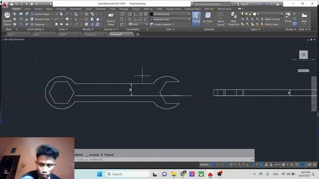 UTS 1 CAD 2D Malichul Saleh 3B D4 TMPDP смотреть онлайн