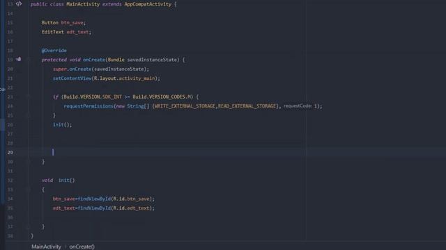 Save TXT File in Android Internal Storage | Java Programming смотреть онлайн