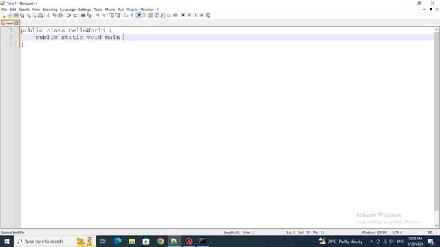 Install Java JDK 11 on Windows Machine and Execute First Java Program | Java in Marathi смотреть онлайн