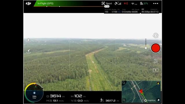 DJI Mavic Air+550mAh 4,5 Km