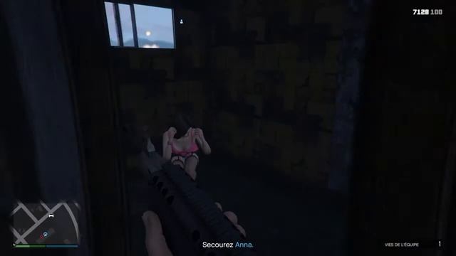 GTA V ONLINE MISSION UN BEAU BORDEL EN VUE PREMIÈRE PERSONNE смотреть онлайн
