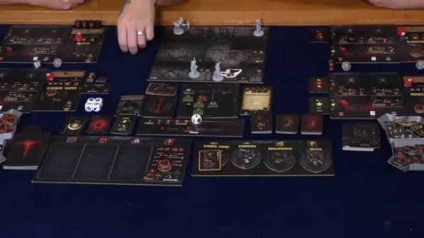 Darkest Dungeon: The Board Game Playthru (Necromancer Level One: Part 1)