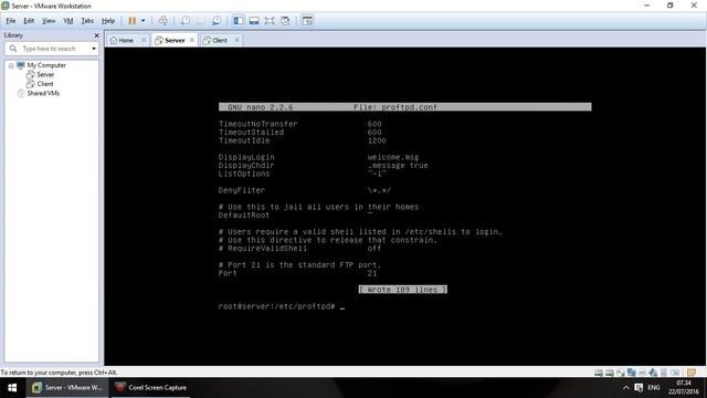 Konfigurasi Proftpd Linux Debian 8 смотреть онлайн