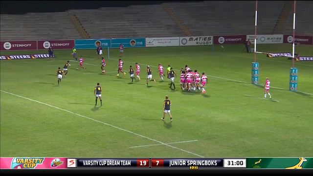 Varsity Cup Dream Team vs Junior Springboks смотреть онлайн