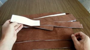 Мужская сумка из кожи своими руками