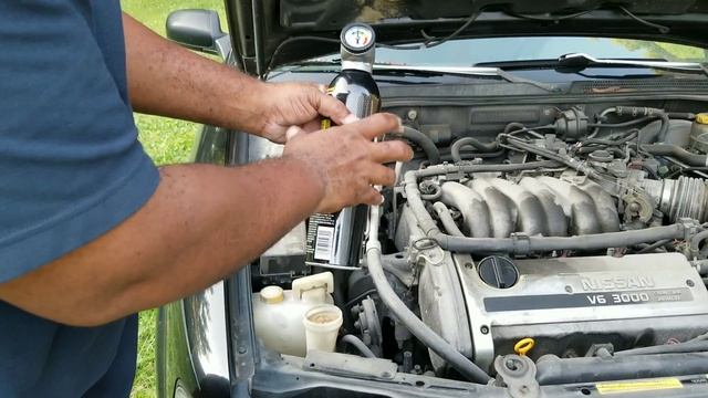 RECHARGE A/C FREON IN YOUR NISSAN MAXIMA #recharge, #freon first take car review #nissan #maxima смотреть онлайн