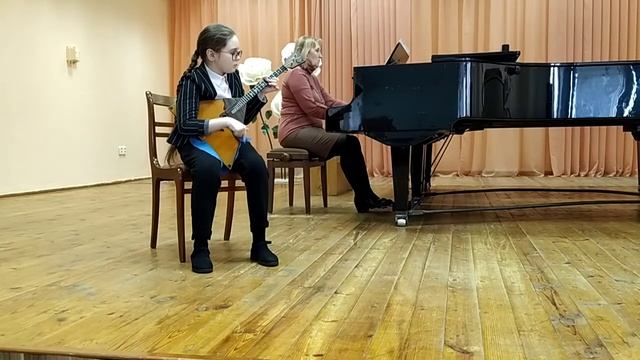 Декам Мария В.Ф. Бах "Весной" В.Андреев "Мазурка #3" смотреть онлайн