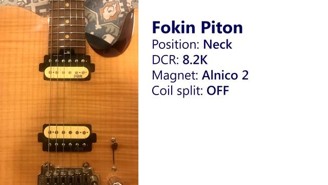 Harley Benton Fusion-T HH Roasted FNT: Pickup Swap mod: Roswell LAF (Stock) vs Fokin Piton (MOD) смотреть онлайн
