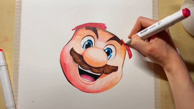 ASMR drawing (Mario, The Super Mario Bros.)|Artbreaker смотреть онлайн