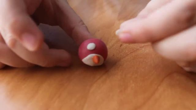 Лепим из пластилина Angry birds (Stella), птичка из пластилина смотреть онлайн