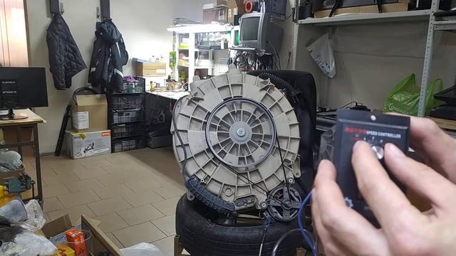 регулятор оборотов с АЛИ, на примере стиральной машины. ссылка в описании смотреть онлайн