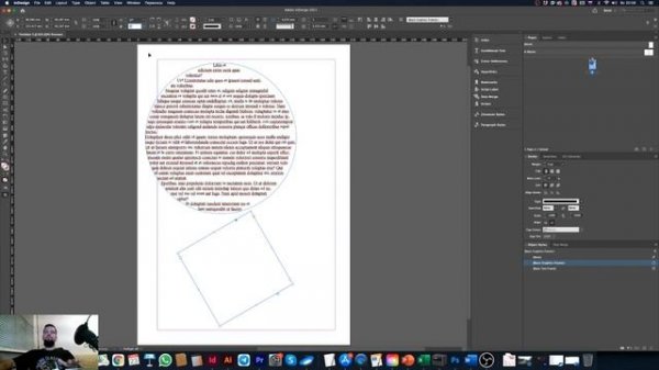 Верстаем фигурный текст в InDesign