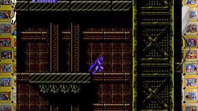 Прохождение Бэтмен Batmen этап 02 03 приставка Денди смотреть онлайн