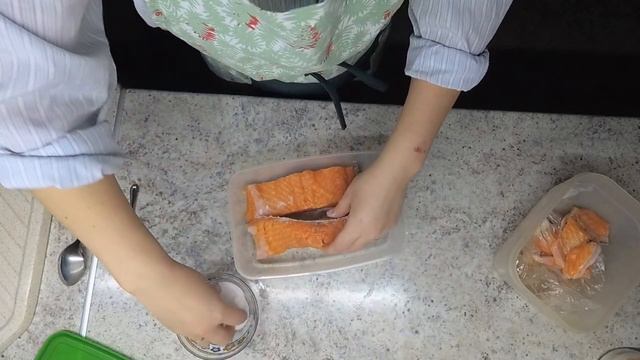 Молосольная семга к Новогоднему столу. #11