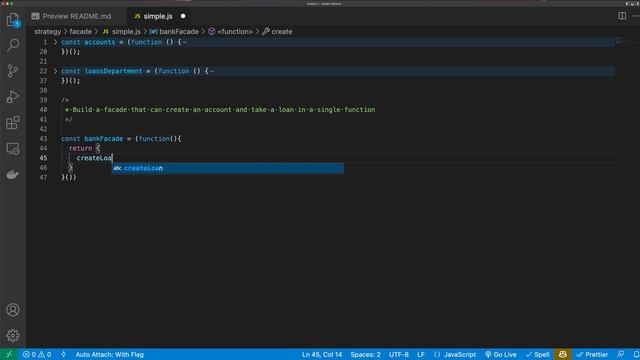 Facade Pattern - Design Patterns in JavaScript смотреть онлайн