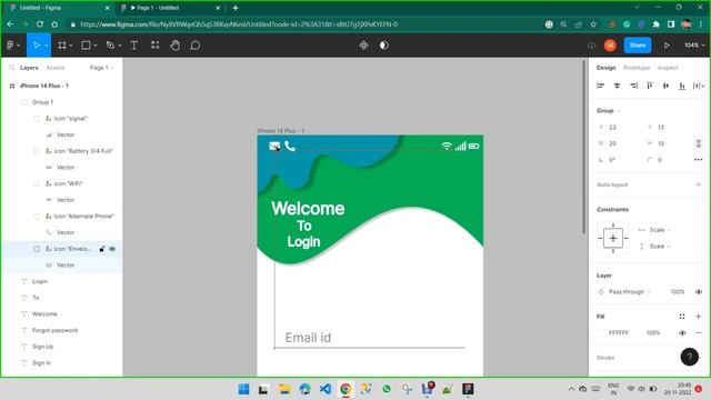Figma LogIn & SignUp page with Prototype || login and signUp page design in #Figma Hindi tutorial смотреть онлайн